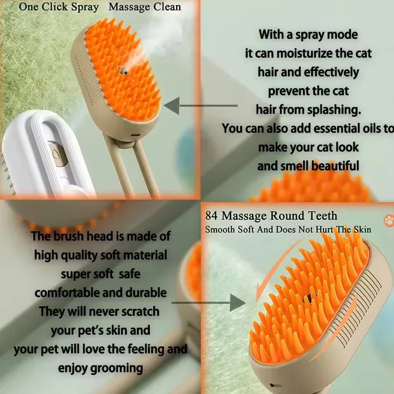 steambrush for cat